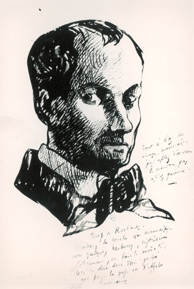 Self Portrait by Charles Pierre Baudelaire